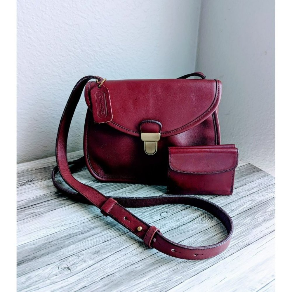 Vintage Coach 9914 Camden series Ashland shoulder bag + wallet